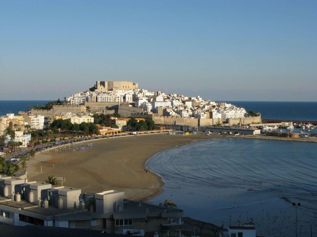 Primera Linea En Playa Sur. Plaza Constitucion Peñíscola المظهر الخارجي الصورة